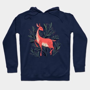 Folk Deer Hoodie